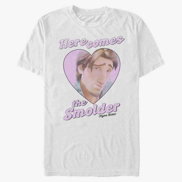 Queens Disney Tangled - Smoulder Unisex T-Shirt White