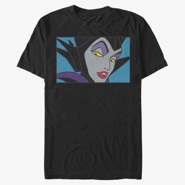 Tričko Merch Disney Sleeping Beauty - Maleficent Eyes Unisex T-Shirt Black S