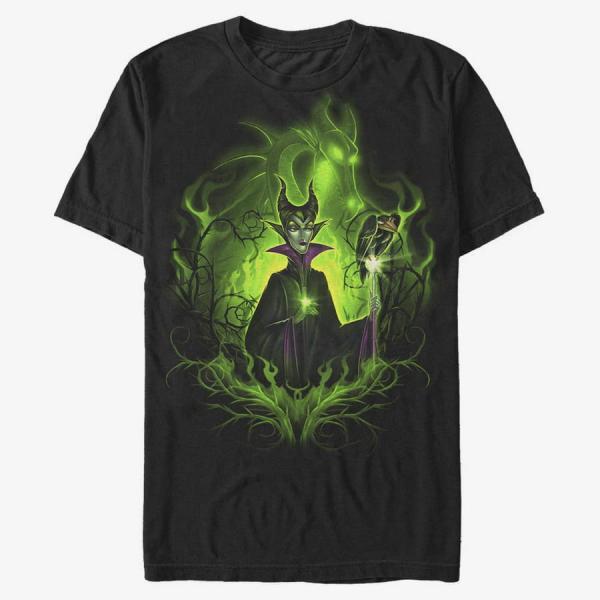 Queens Disney Sleeping Beauty - Dark Fairy Unisex T-Shirt Black