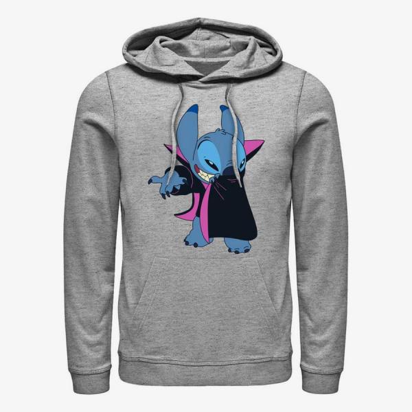 Queens Disney Lilo & Stitch - VAMPIRE STITCH Unisex Hoodie Heather Grey