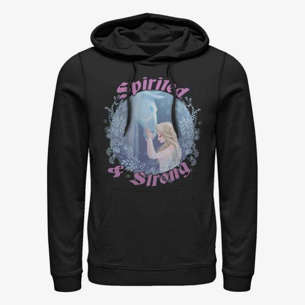 Mikina Merch Disney Frozen 2 - A Hidden Force Unisex Hoodie Black XL