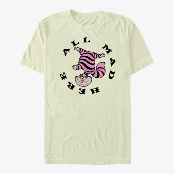 Tričko Merch Disney Alice In Wonderland - DISNEY CHESHIRE REALITY - DSAX02VMSC Unisex T-Shirt Natural M