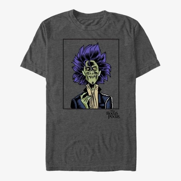 Tričko Merch Disney Hocus Pocus - BILLY FRAME Unisex T-Shirt Dark Heather Grey M