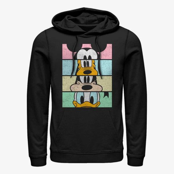 Queens Disney Mickey Classic - Crew Crop Unisex Hoodie Black