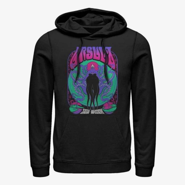 Mikina Merch Disney Villains - URSULA GIG Unisex Hoodie Black S