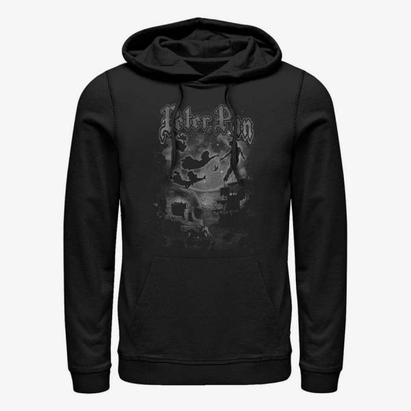 Mikina Merch Disney Peter Pan - Dark Cover Unisex Hoodie Black XL
