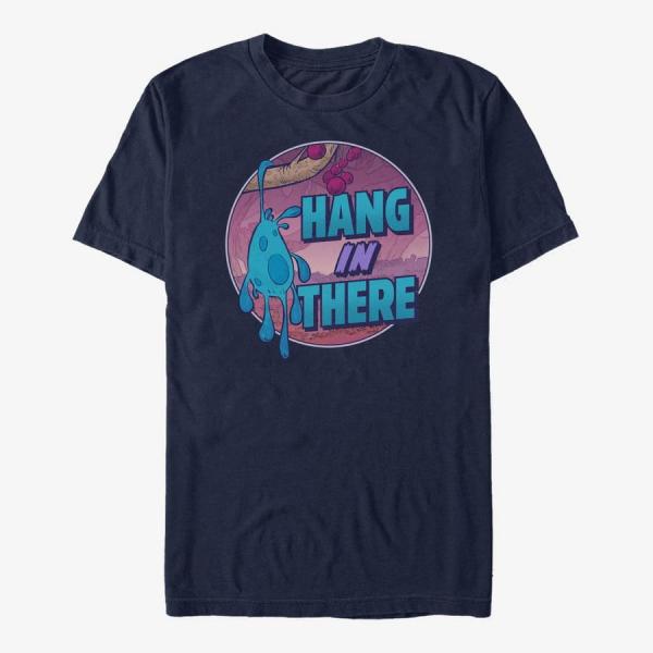 Tričko Merch Disney Strange World - Hang Splat Unisex T-Shirt Navy Blue S