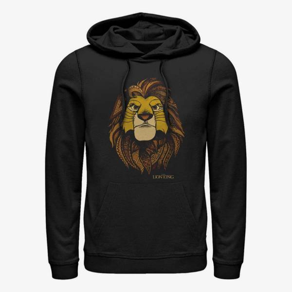 Mikina Merch Disney The Lion King - Africa Unisex Hoodie Black M