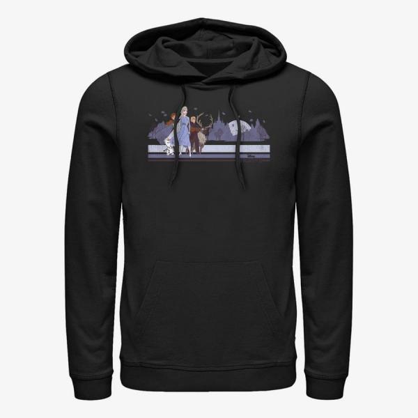 Queens Disney Frozen 2 - F2 Group Unisex Hoodie Black