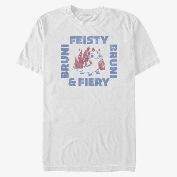 Queens Disney Frozen 2 - Fiesty Bruni Unisex T-Shirt White