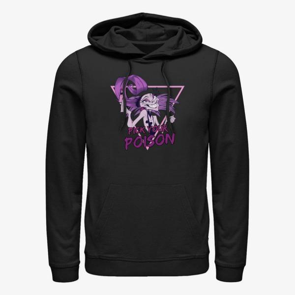 Queens Disney Villains - Pick Your Poison Unisex Hoodie Black