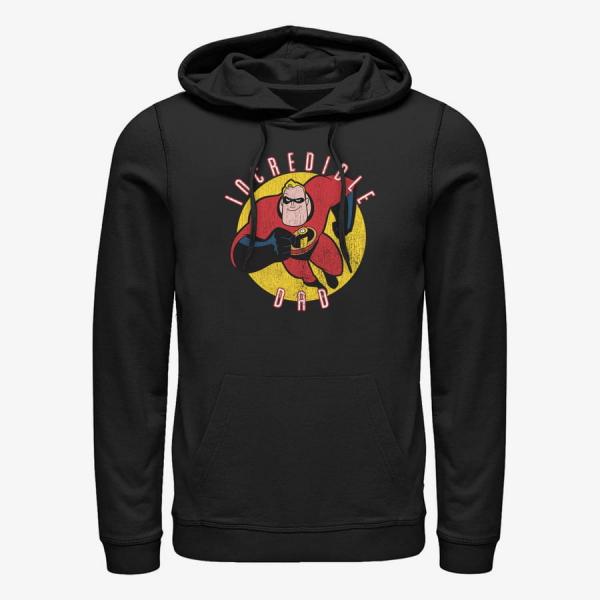 Mikina Merch Disney Incredibles - Incredible Dad Unisex Hoodie Black M