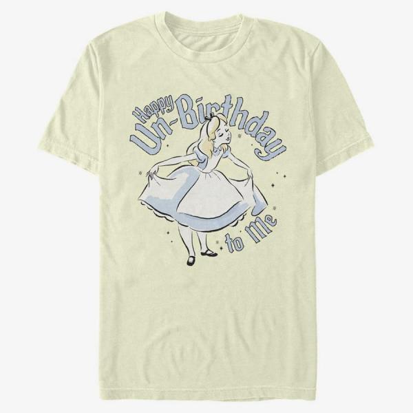 Tričko Merch Disney Alice in Wonderland - Alice UnBirthday Unisex T-Shirt Natural XXXL