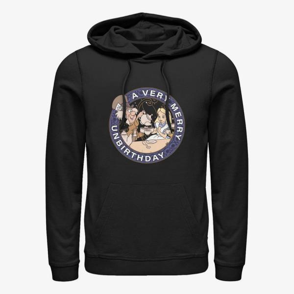 Queens Disney Alice in Wonderland - Very Merry Unbirthday Unisex Hoodie Black