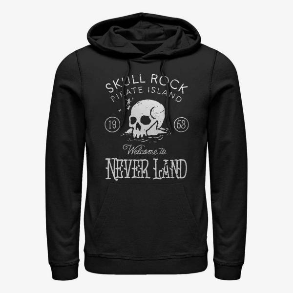 Mikina Merch Disney Peter Pan - Welcome To Skullrock Unisex Hoodie Black XXL