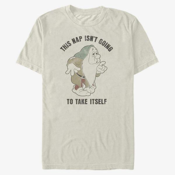 Tričko Merch Disney Snow White - Nap Time Unisex T-Shirt Natural XXL