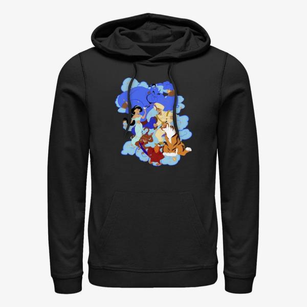 Mikina Merch Disney Aladdin - Agrabah Dance Off Unisex Hoodie Black XXL