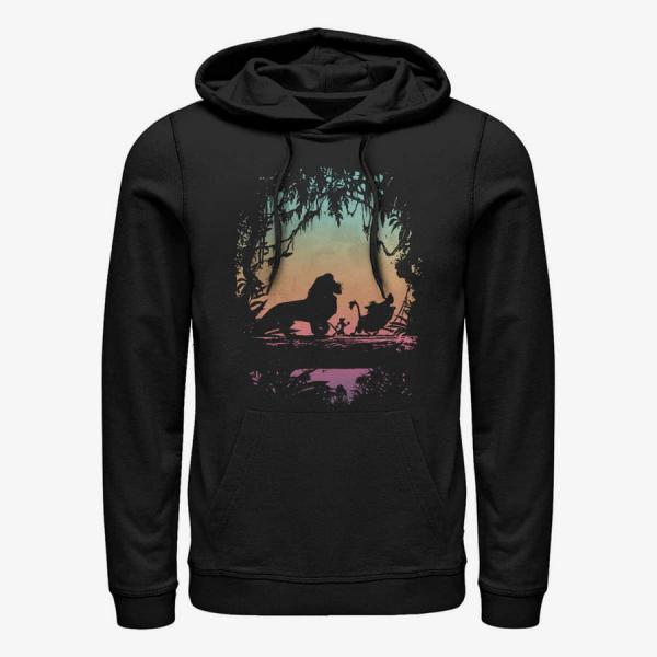 Mikina Merch Disney The Lion King - Eastern Trail Unisex Hoodie Black S