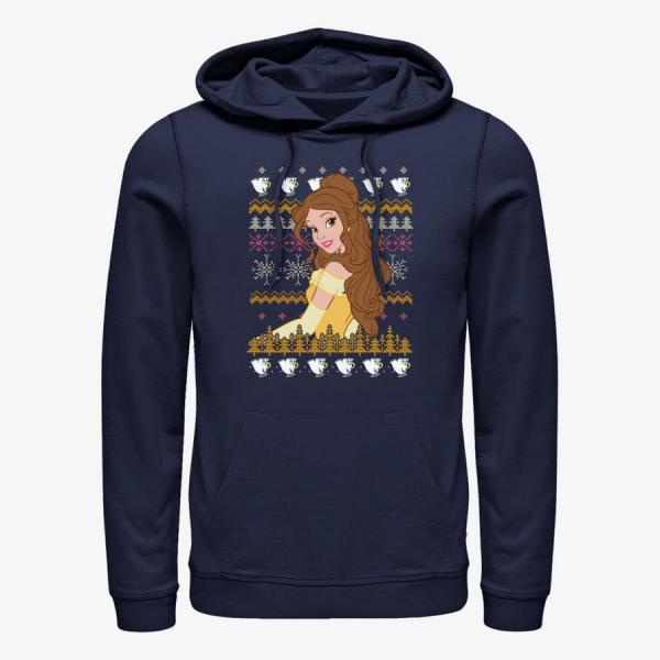 Mikina Merch Disney Beauty & The Beast - Belle Teacups Unisex Hoodie Navy Blue S