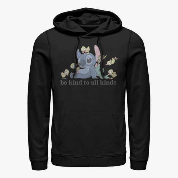 Mikina Merch Disney Lilo & Stitch - Kind To All Kinds Unisex Hoodie Black L