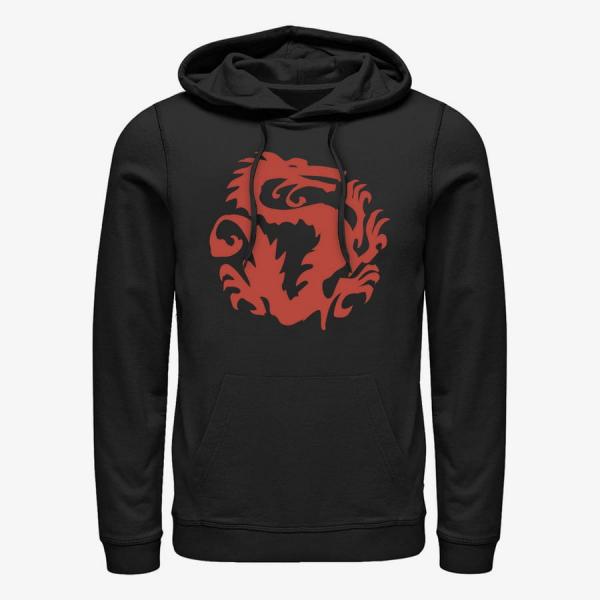 Mikina Merch Disney Princesses - Mushu Unisex Hoodie Black XXXL