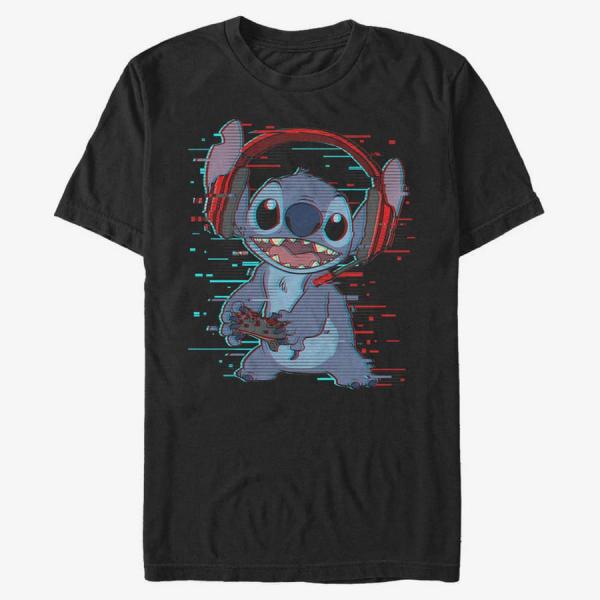Tričko Merch Disney Classics Lilo & Stitch - Stitch Games Unisex T-Shirt Black M
