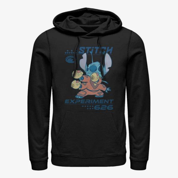 Queens Disney Lilo & Stitch - Experiment 626 Unisex Hoodie Black