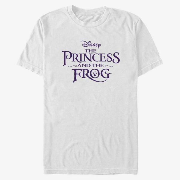 Queens Disney The Princess & The Frog - Princess Frog Logo Unisex T-Shirt White