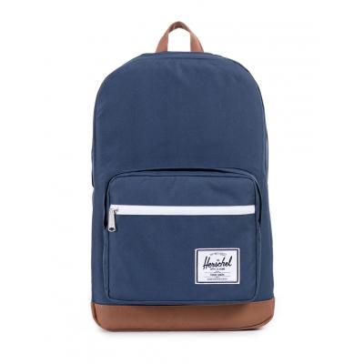 Herschel Supply Pop Quiz Navy/Tan Synthetic Leather