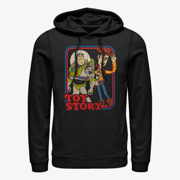 Queens Disney Toy Story 1-3 - STORYBOOK Unisex Hoodie Black