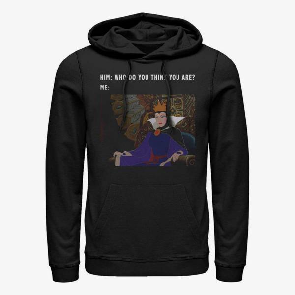 Mikina Merch Disney Sleeping Beauty - Evil Queen Meme Unisex Hoodie Black S