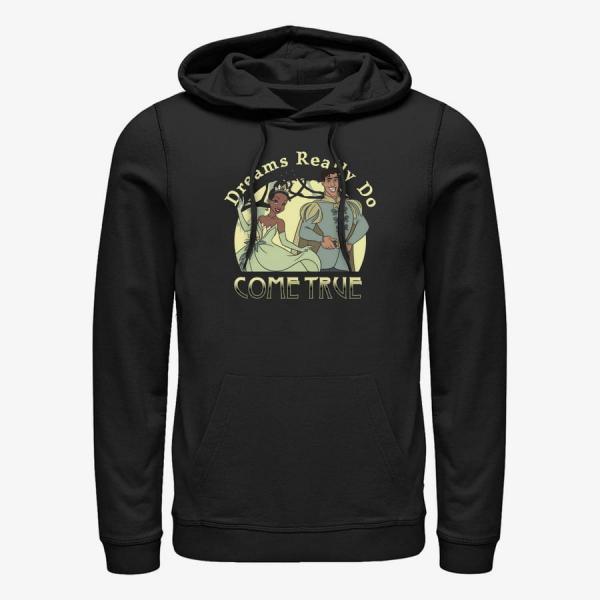Mikina Merch Disney The Princess & The Frog - Dreams Do Come True Unisex Hoodie Black S