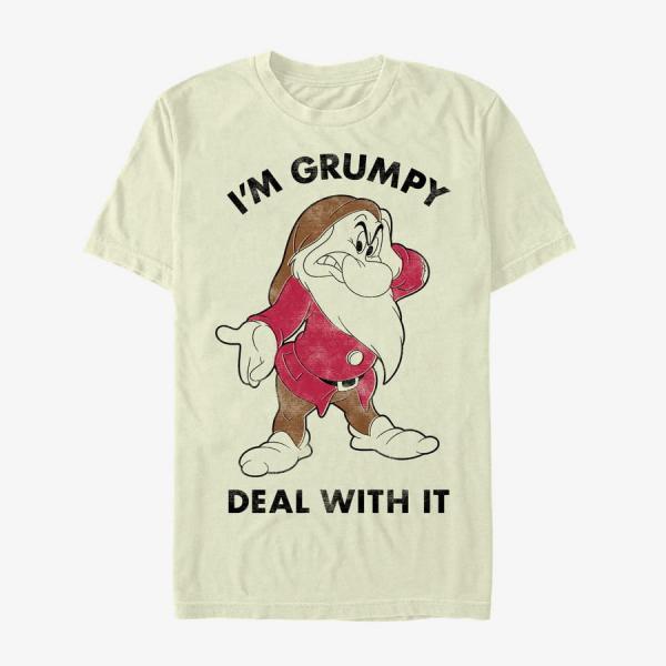 Queens Disney Snow White - Deal With It Unisex T-Shirt Natural