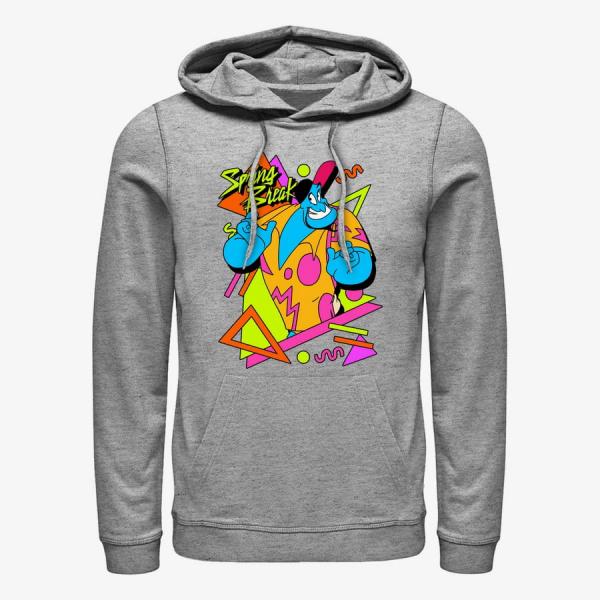 Mikina Merch Disney Aladdin - Spring Break Unisex Hoodie Heather Grey M