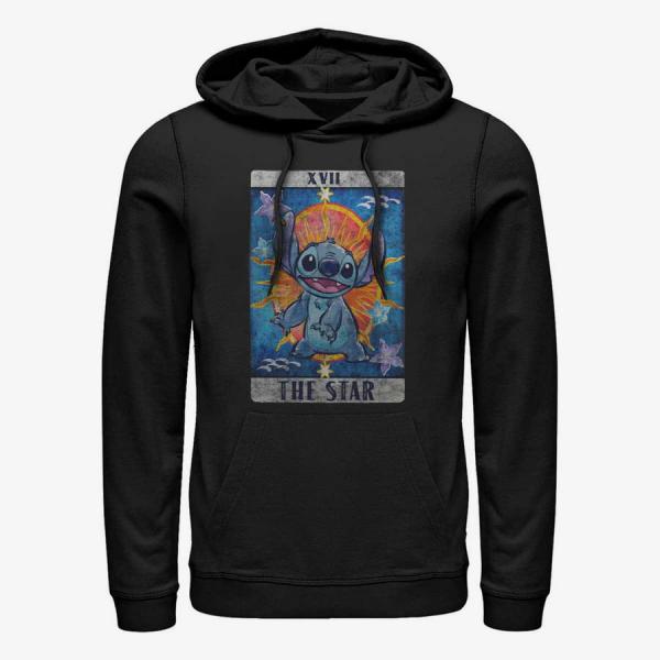 Queens Disney Lilo & Stitch - STITCH TAROT Unisex Hoodie Black