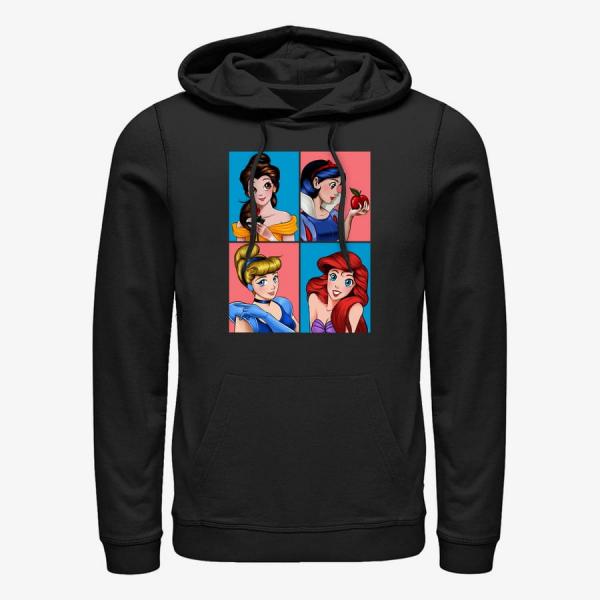 Mikina Merch Disney Princess - Princesses Unisex Hoodie Black XL