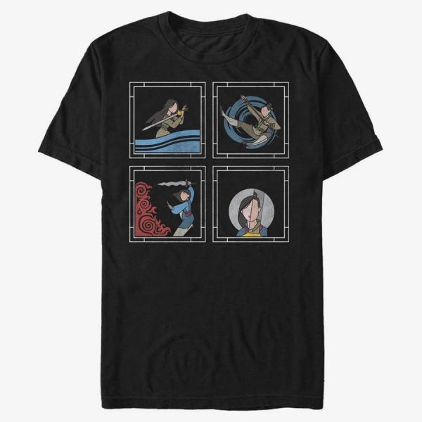 Queens Disney Mulan - Make A Man Unisex T-Shirt Black