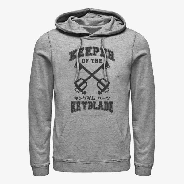 Queens Disney Kingdom Hearts - Keyblade Keeper Unisex Hoodie Heather Grey