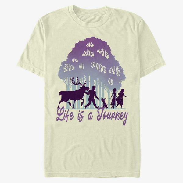 Tričko Merch Disney Frozen 2 - Life Journey Unisex T-Shirt Natural M