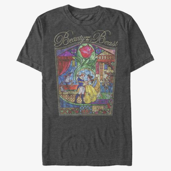Queens Disney Beauty & The Beast - Beauty Story Unisex T-Shirt Dark Heather Grey