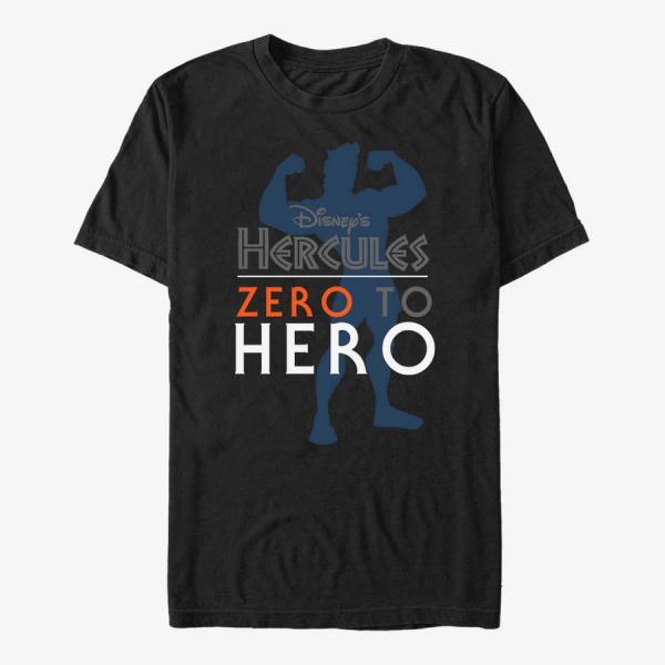 Tričko Merch Disney Hercules - Zero to Hero Unisex T-Shirt Black XXL