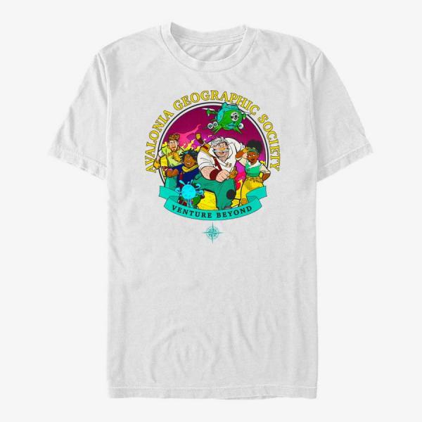 Tričko Merch Disney Strange World - Vintage Group Unisex T-Shirt White S