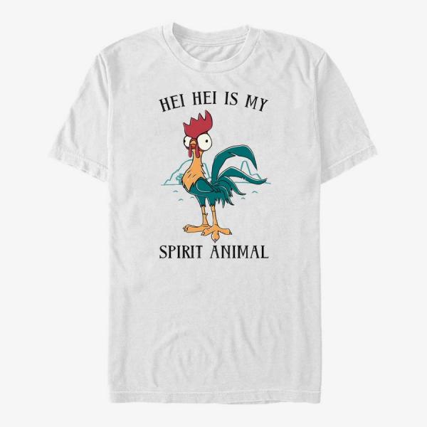 Tričko Merch Disney Moana - Spirit Animal Unisex T-Shirt White XL