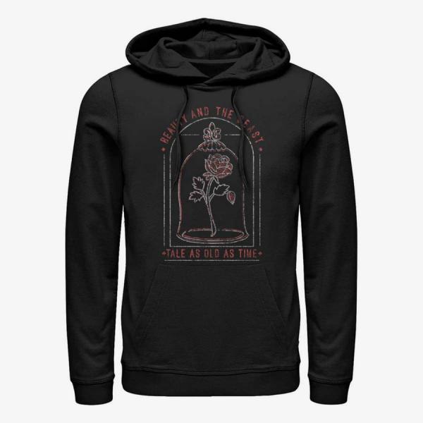 Queens Disney Beauty & The Beast - Same Old Tale Unisex Hoodie Black