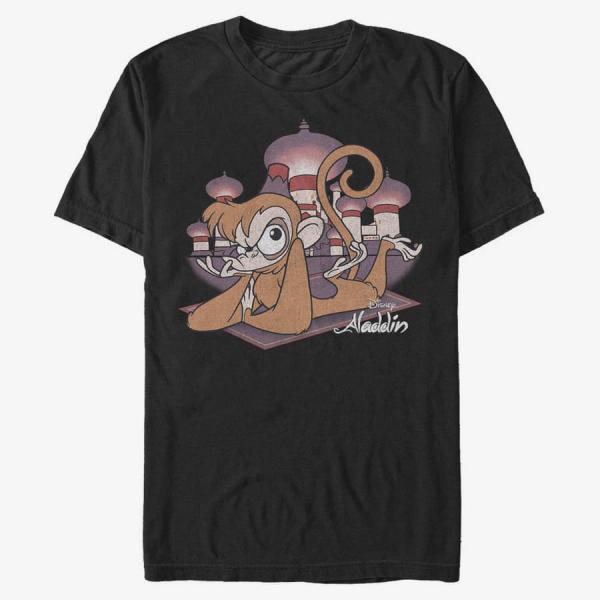 Tričko Merch Disney Aladdin - Abu Unisex T-Shirt Black L