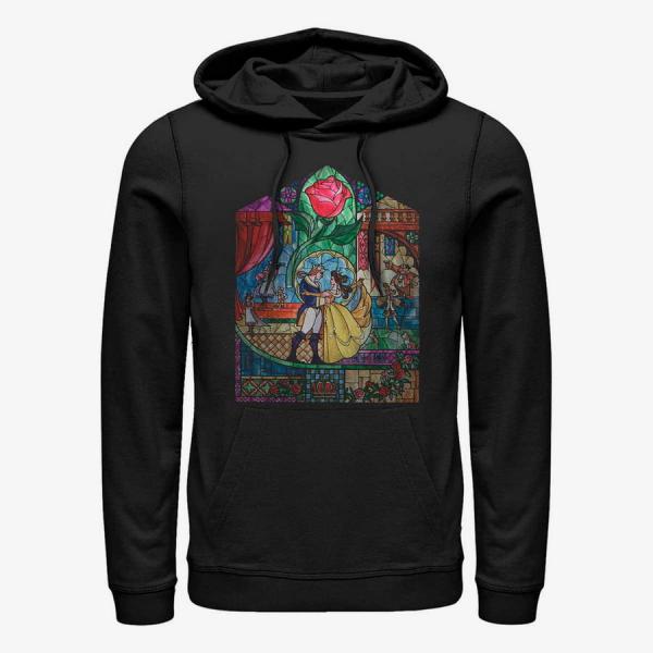 Mikina Merch Disney Beauty & The Beast - Glass Beauty Unisex Hoodie Black S