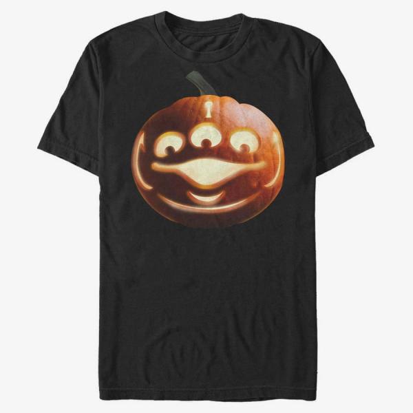 Tričko Merch Disney Toy Story 1-3 - Alien Carving Unisex T-Shirt Black M