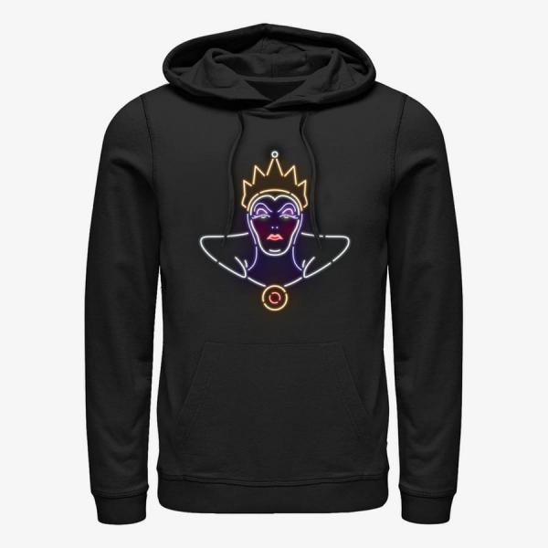 Mikina Merch Disney Villains - Neon Evil Queen Unisex Hoodie Black S