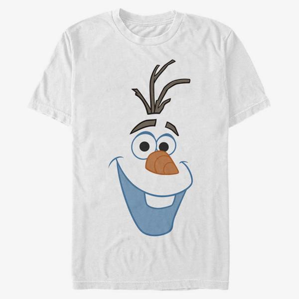 Tričko Merch Disney Frozen - Big Olaf Face Two Unisex T-Shirt White S