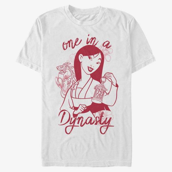 Queens Disney Mulan - One A Dynasty Unisex T-Shirt White